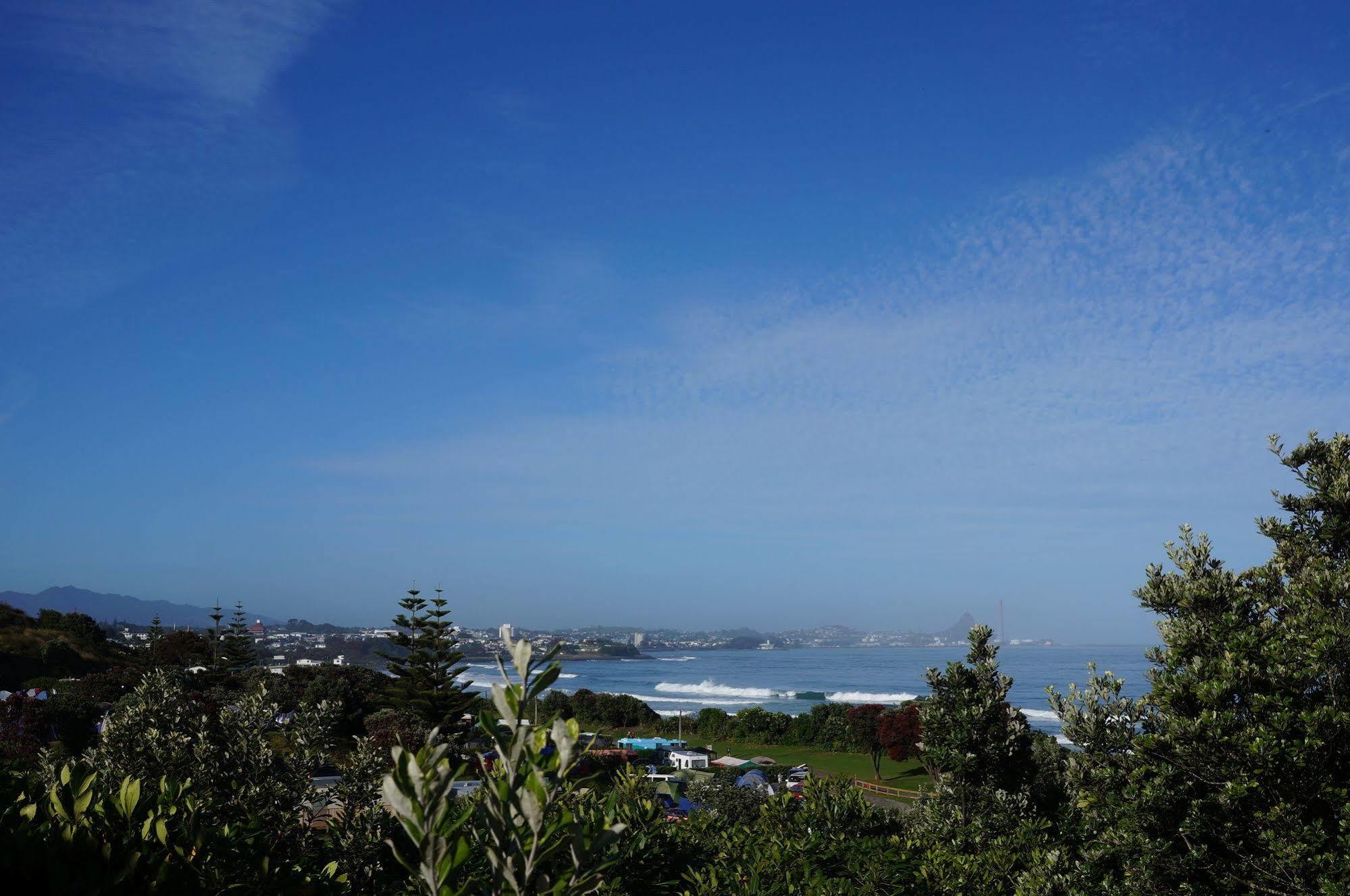 Fitzroy Beach Holiday Park 뉴플리머스 외부 사진